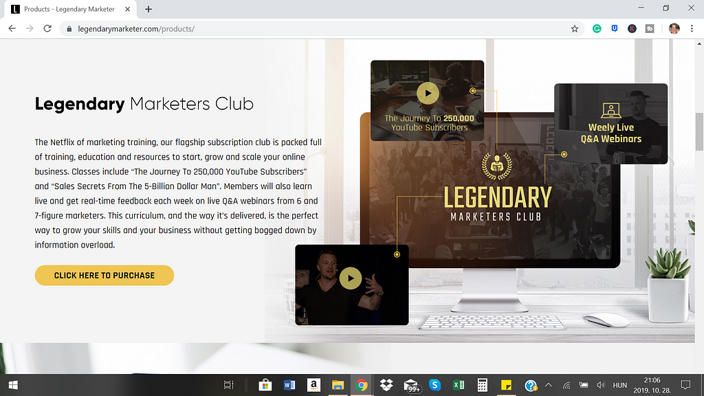 Legendary Marketer Review