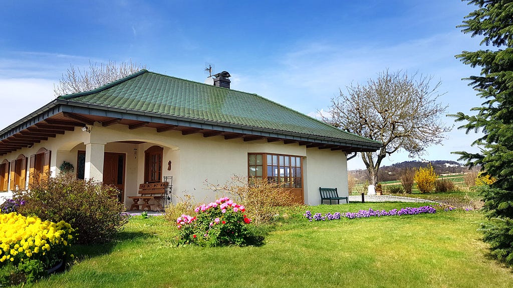 Zuhause am Sankt Annaberg. Leschnitz. Schlesien