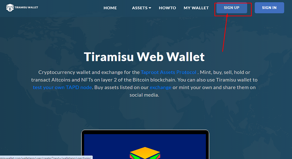 Buying Taproot Assets with Tiramisu Wallet With Simple Step Below
