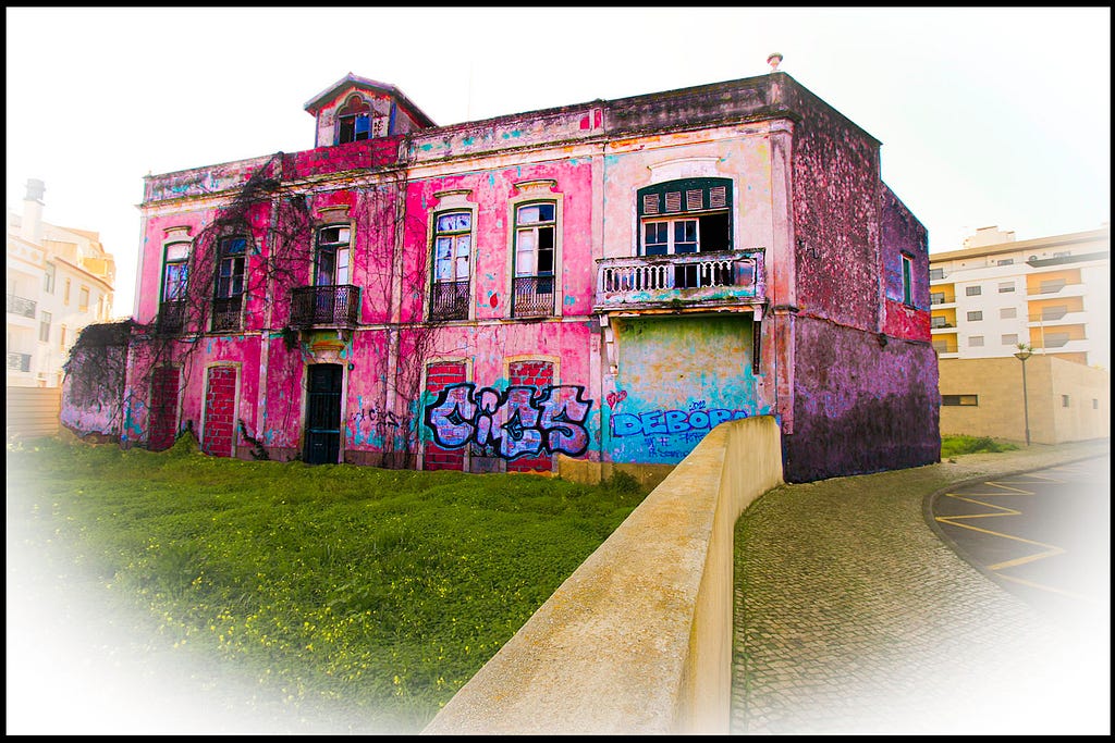 an old house in Portugal