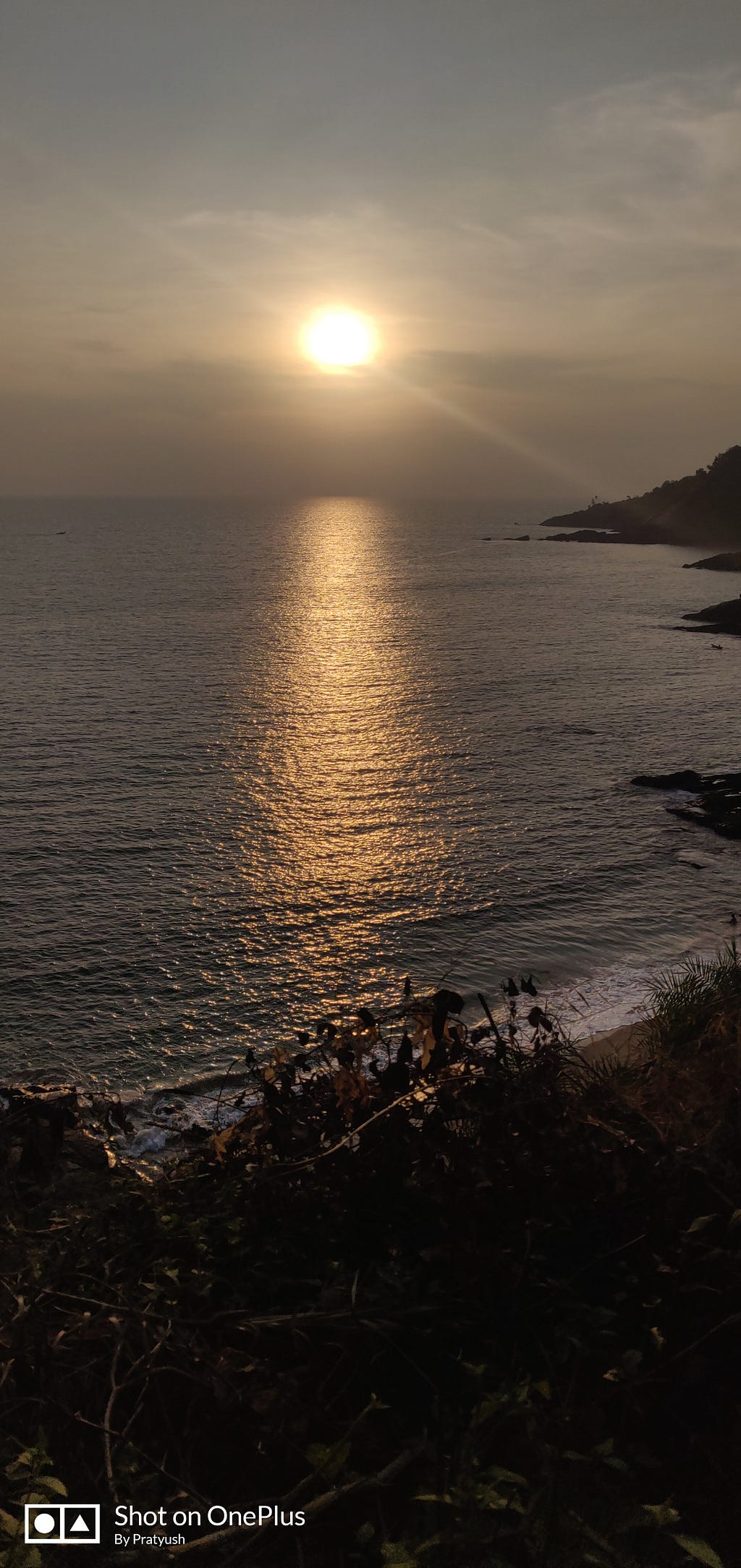 A click from the cliff of Paradise Beach. This picture reminds me how our past reflects on our today.