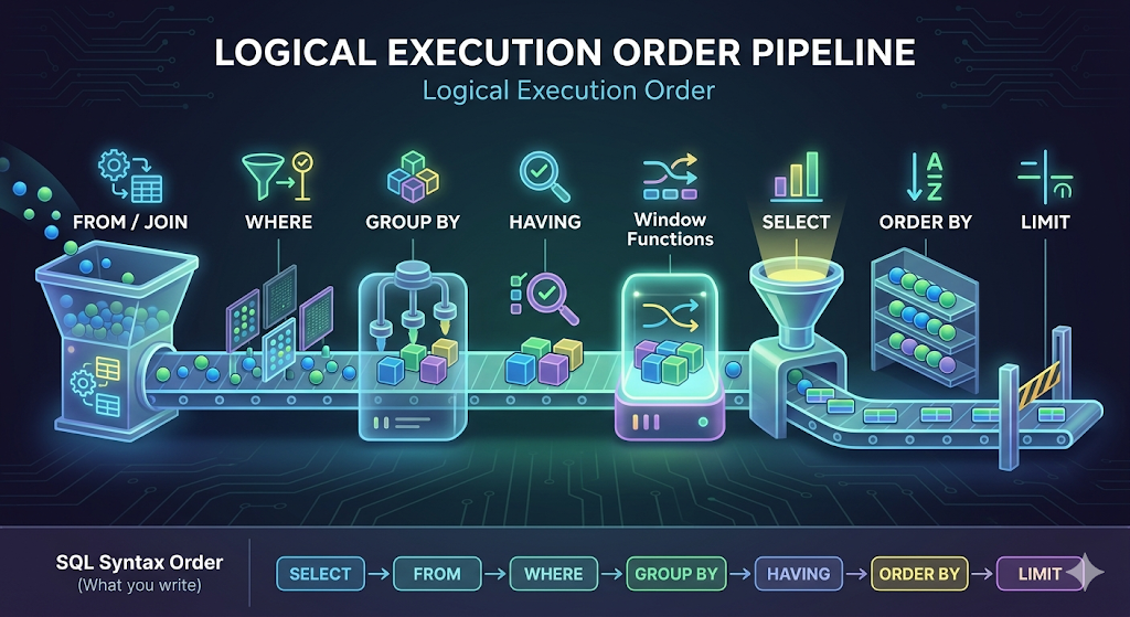 The SQL Pipeline: Understanding Logical Execution Order