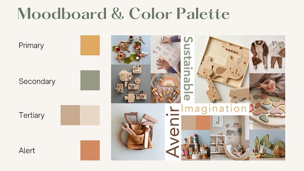 Moodboard & Color palette