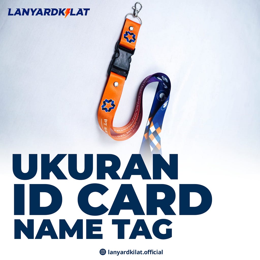 Ukuran ID Card Lanyard