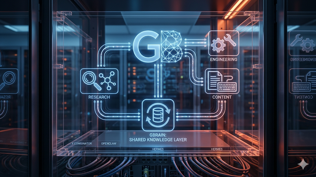 GBrain: The Shared Knowledge Layer That Makes a Squad of AI Agents Smarter Every Day They Work