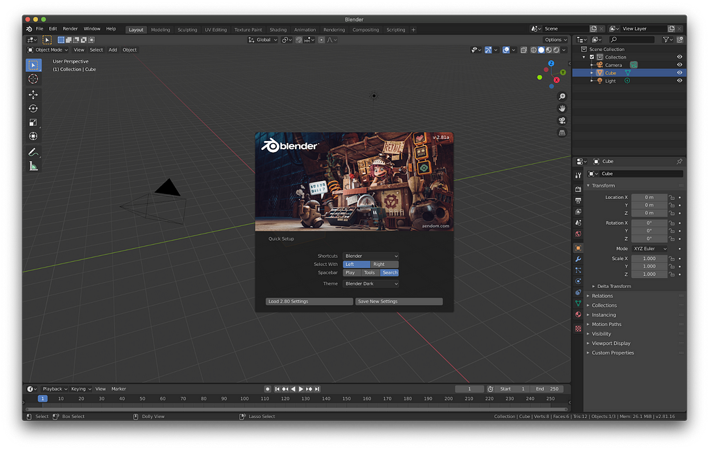 Blender Is A Free And Open-Source 3D-Modeling Solution At David ...