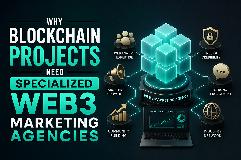 Why Blockchain Projects Need Specialized Web3 Marketing Agencies