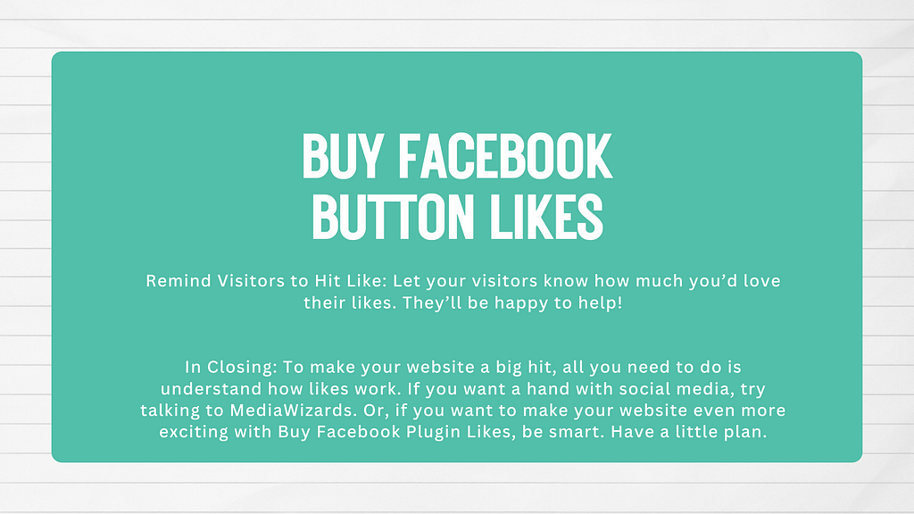 buy facebook plugin likes