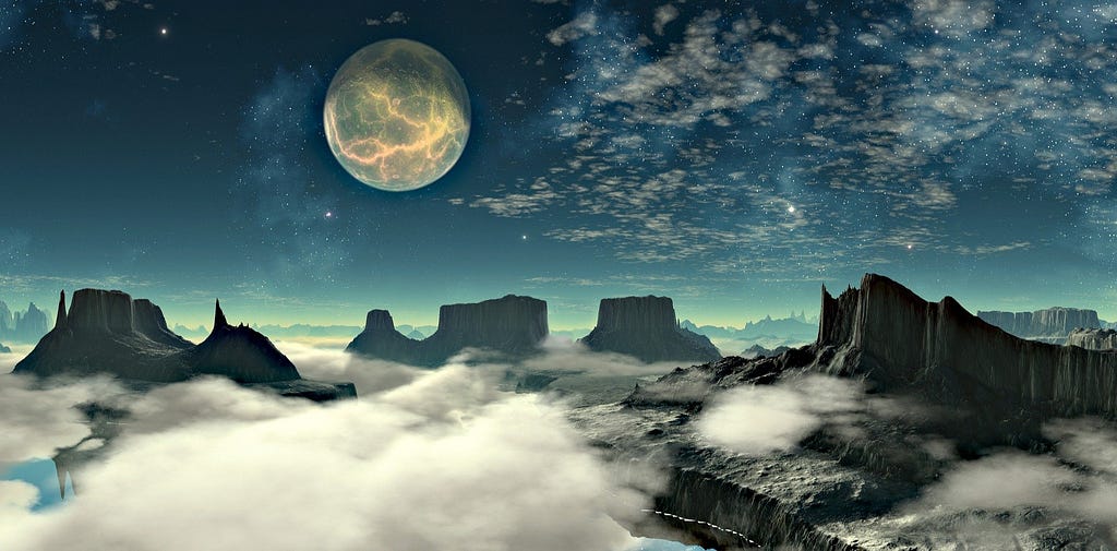 lunar landscape