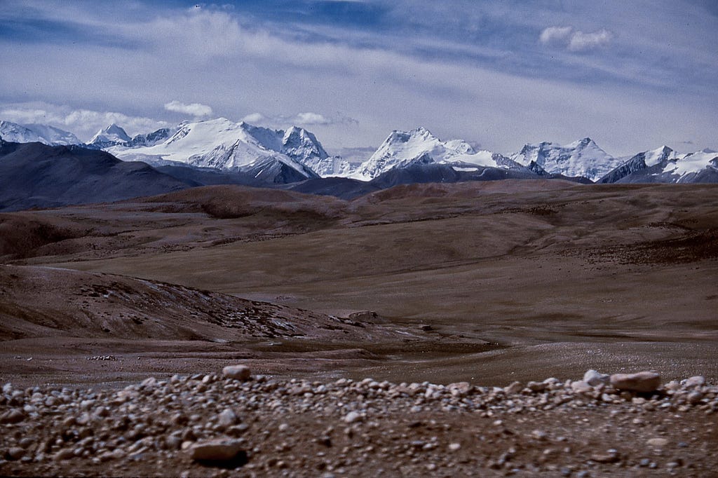 The Tibetan Plateau (photo © April Orcutt)