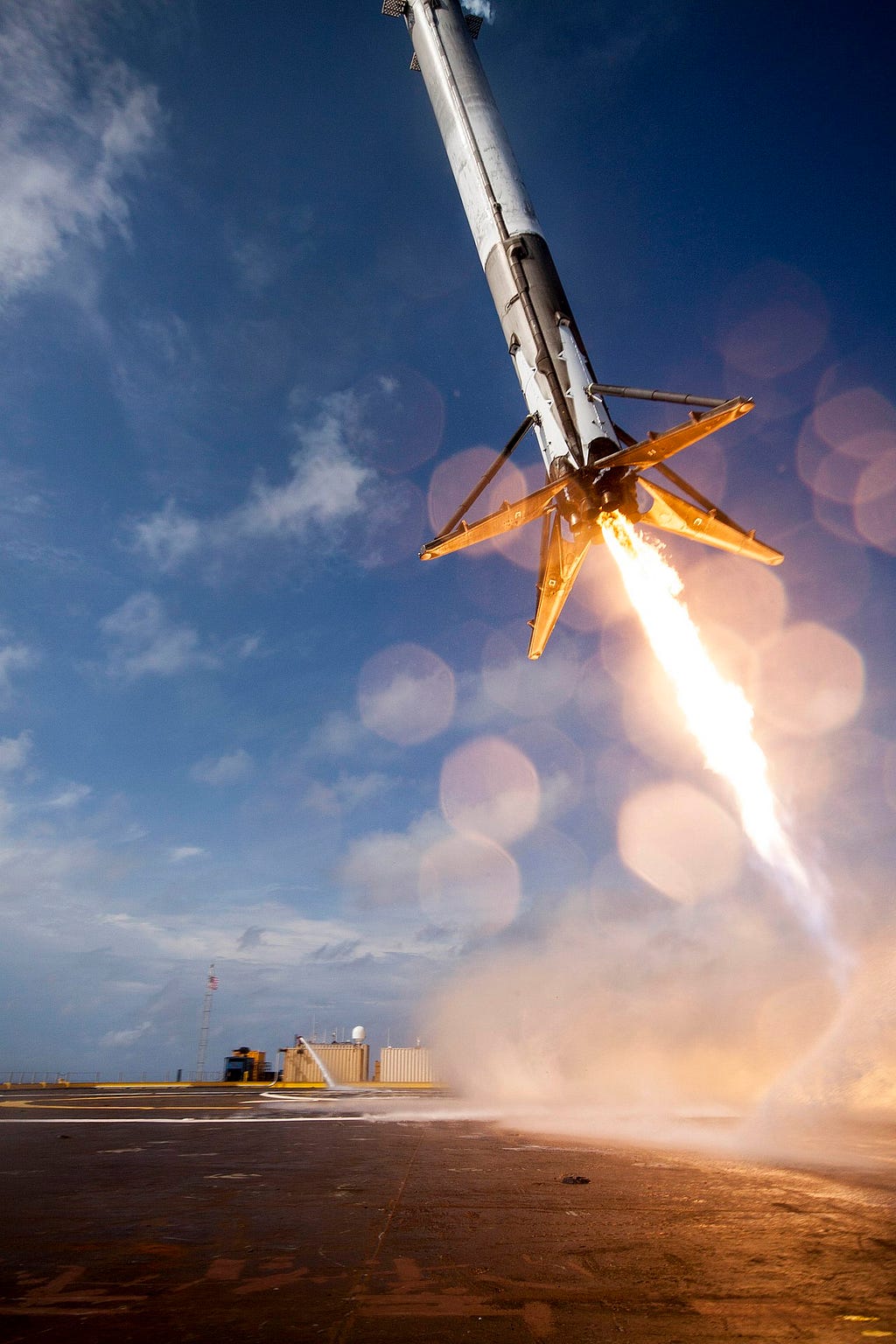 SpaceX’s Falcon 9 landing