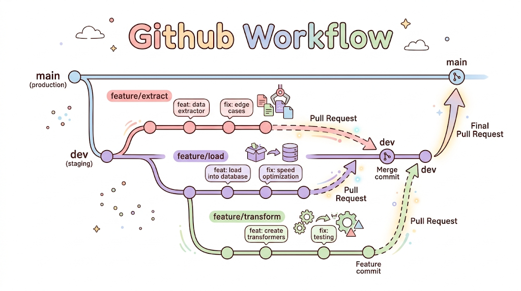 Git and GitHub: A Comprehensive Workflow Guide For Data Professionals