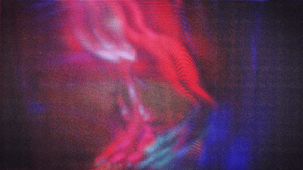 An abstract art of random color blot