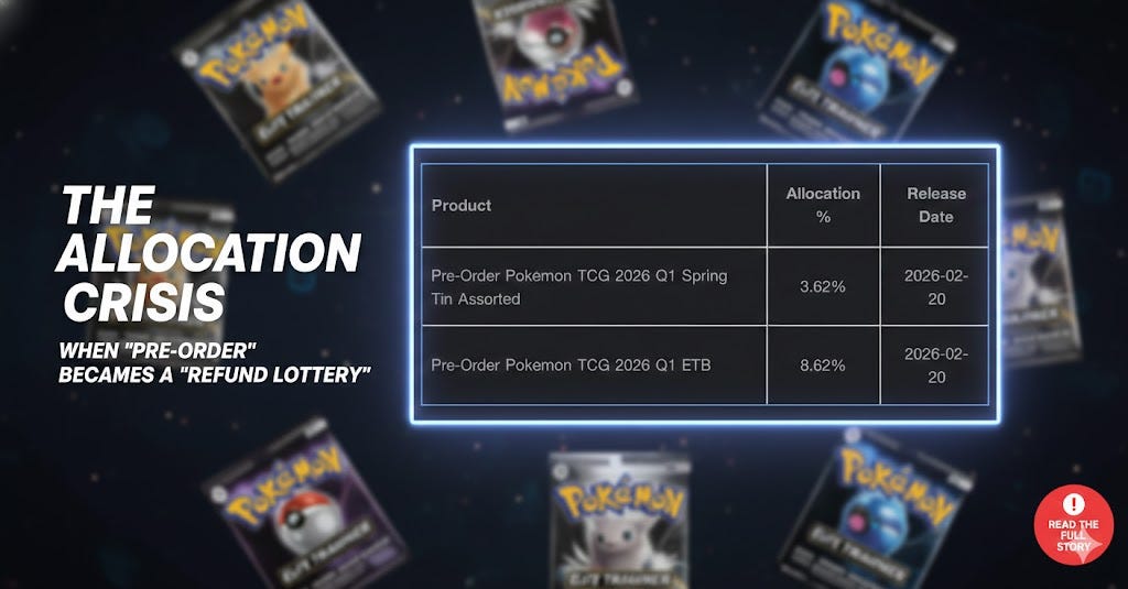 Pokemon TCG Preorders: When “Reservation” Starts Feeling Like an Interest-Free Loan