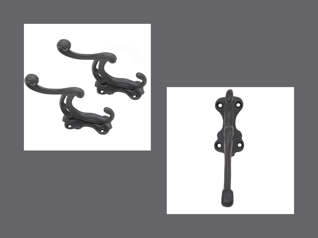 iron coat hooks