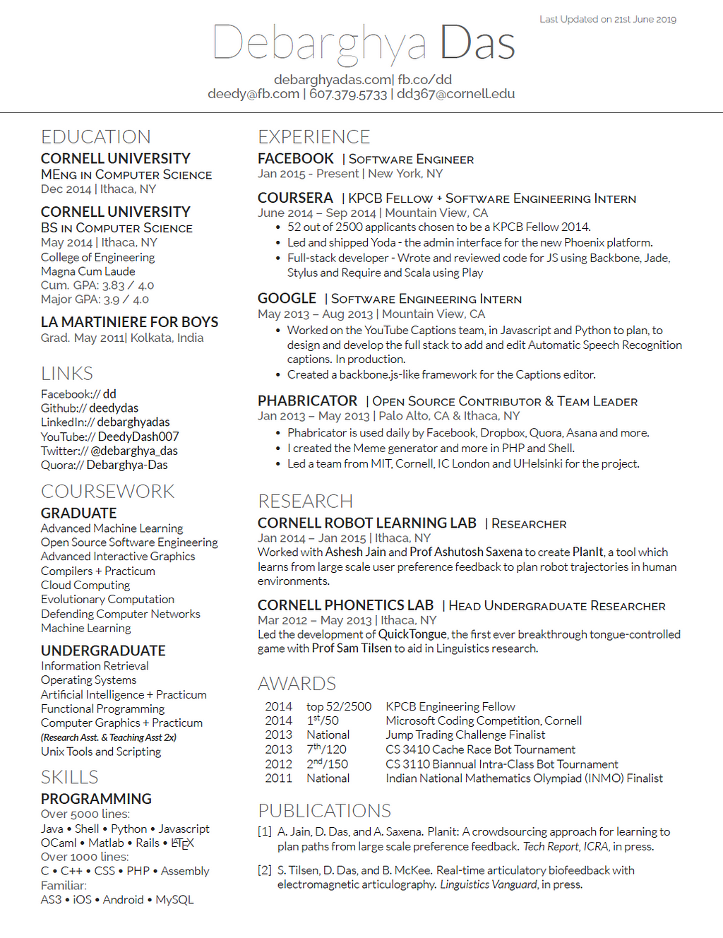 I Got Tech Interviews With Amazon Apple And Others By Using This Resume Laptrinhx