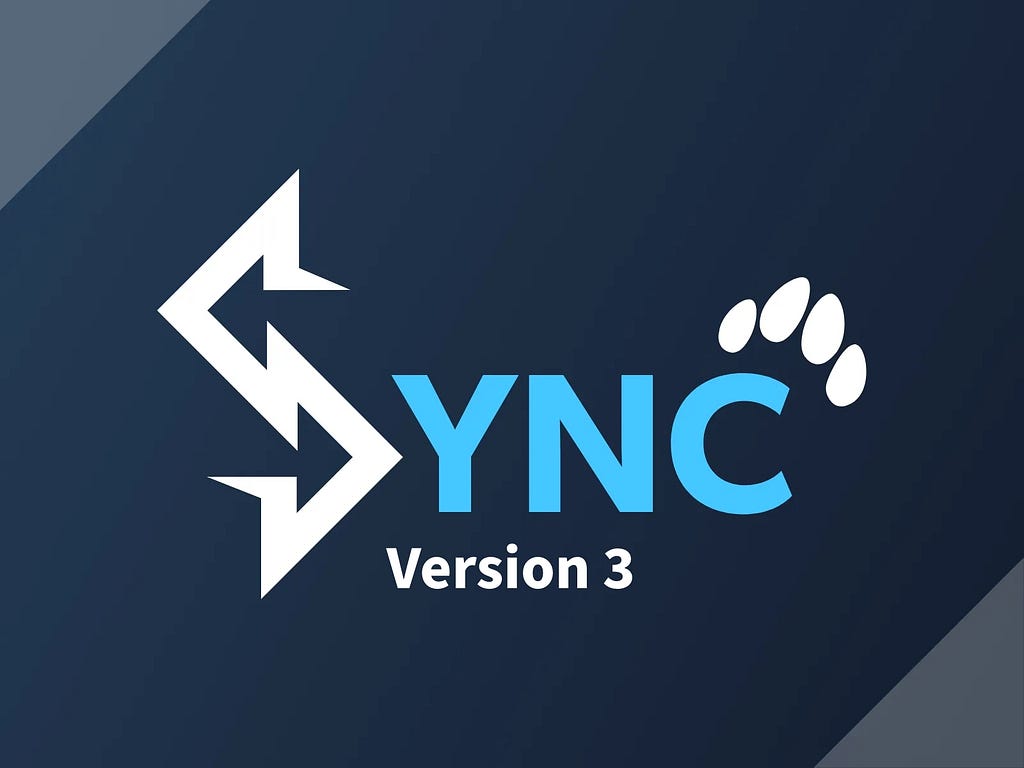 PugSync Version 3 is out!