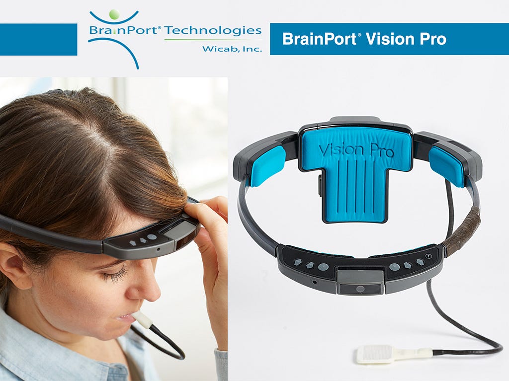 Image depicting the BrainPort Vision Pro Tongue Interface Device