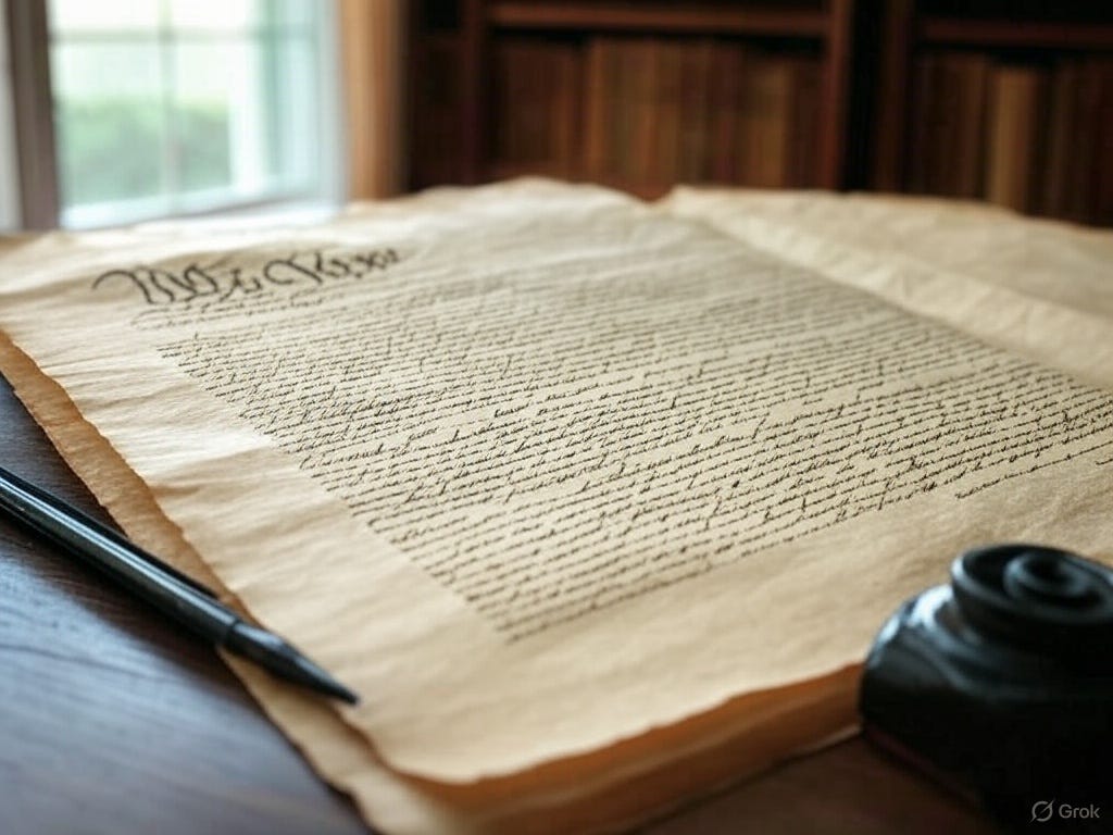 Depicting an image of Federalist Paper No86. Issued March 16, 2025 by Plebius 2025