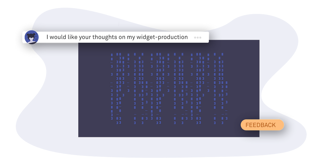 An agenda item of “I would like your thoughs on my widget-production” is classified as “Feedback” by an algorithm