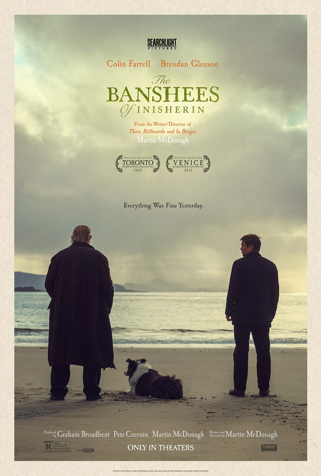 Banshees of Inisherin poster