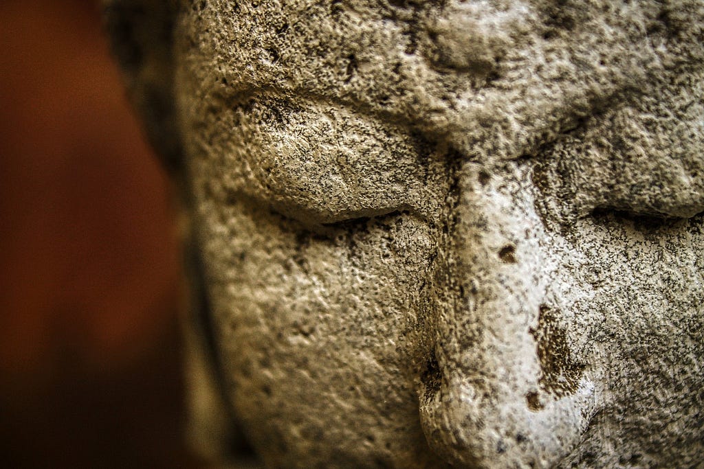 Close-up of Budda Statute
