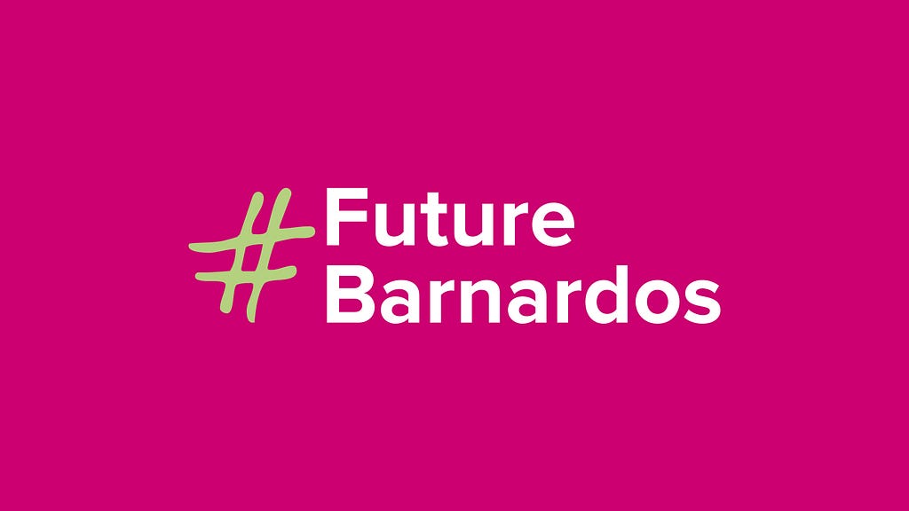 The #FutureBarnardos logo