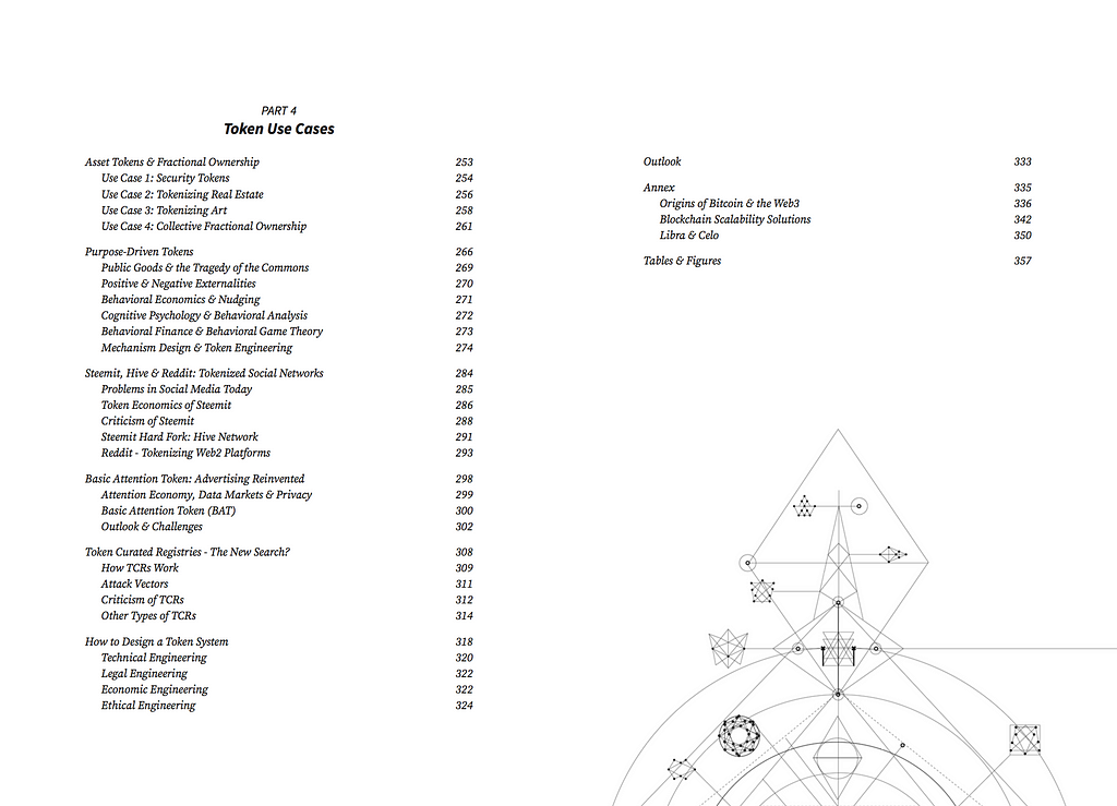 Table of Contents: Token Economy, Shermin Voshmgir