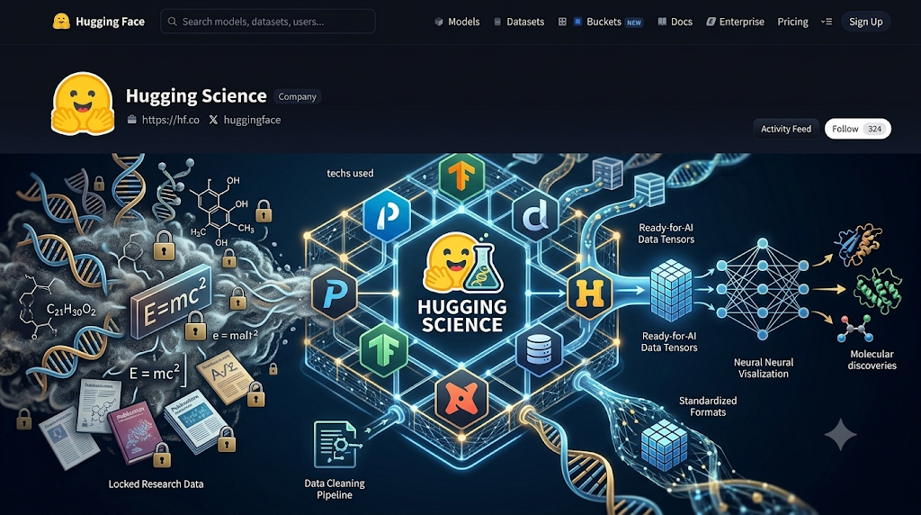 Hugging Science: The Open Platform That Is Doing for Scientific Research What Hugging Face Did for…