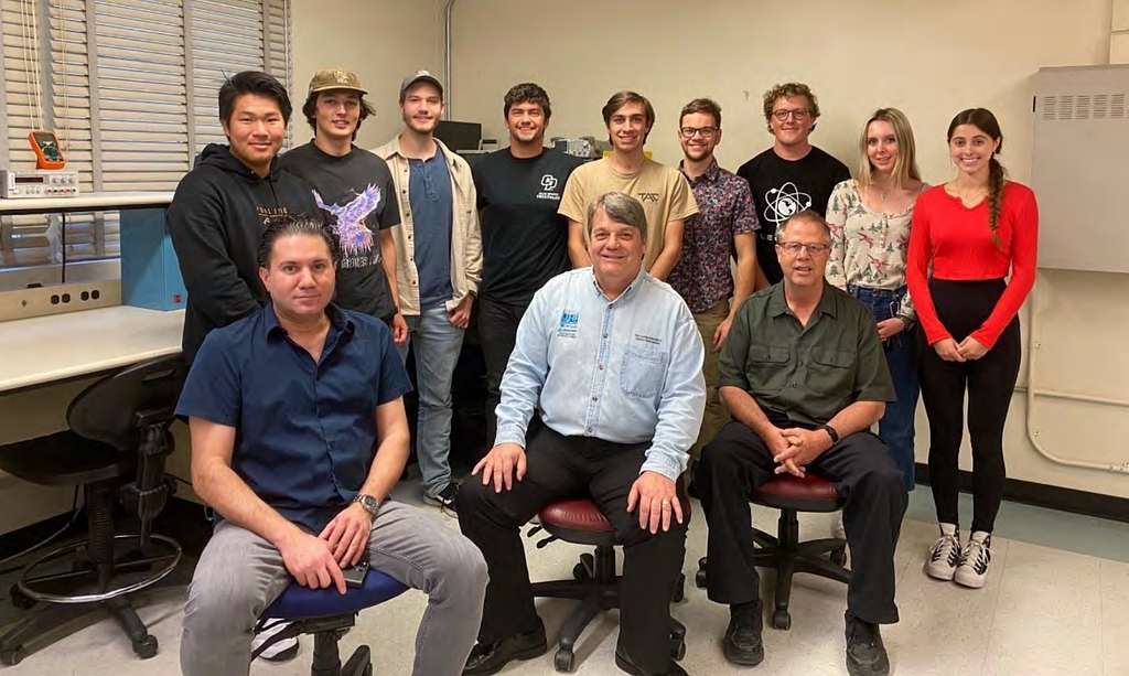 The 2022–2023 Cal Poly “SpaceDuck” research team.