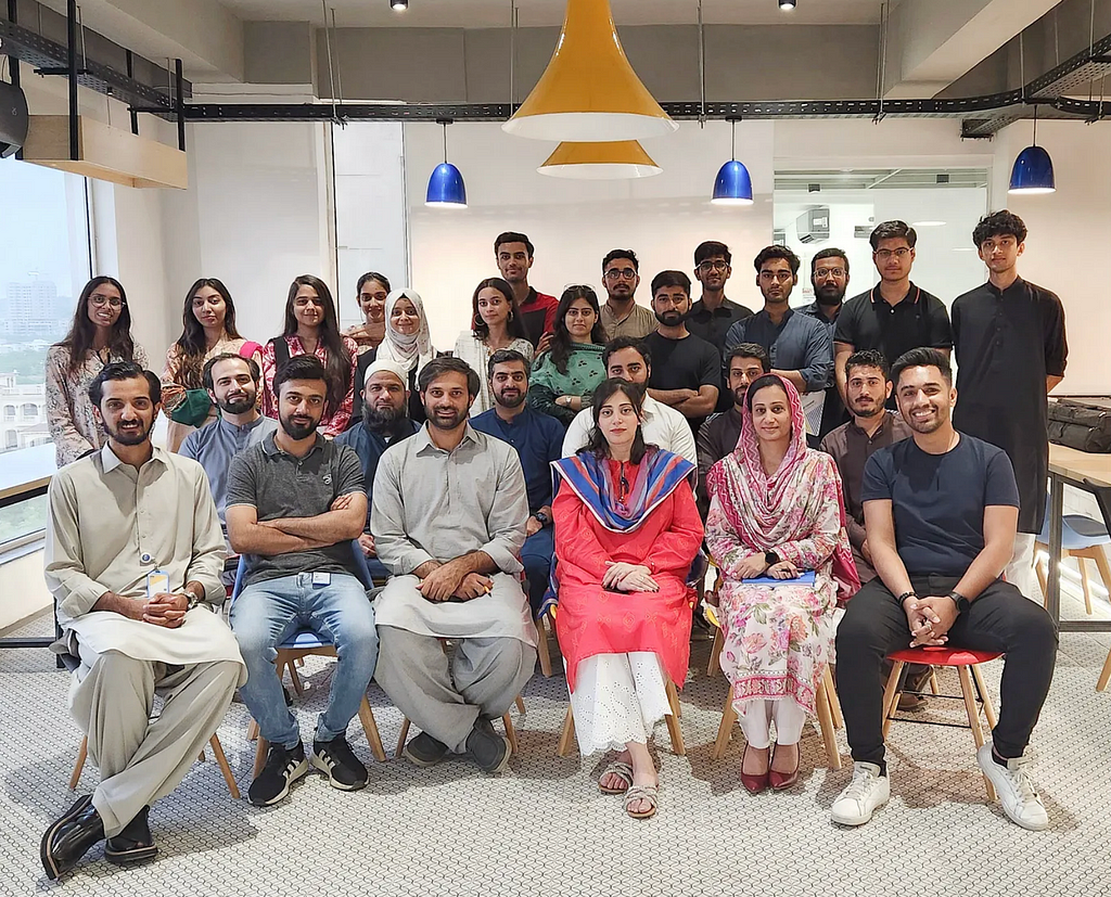 Group picture of Mentors and Interns from MRS Summer Internship program 2023 | Crappy Final Year Projects blog by Umer Farooq