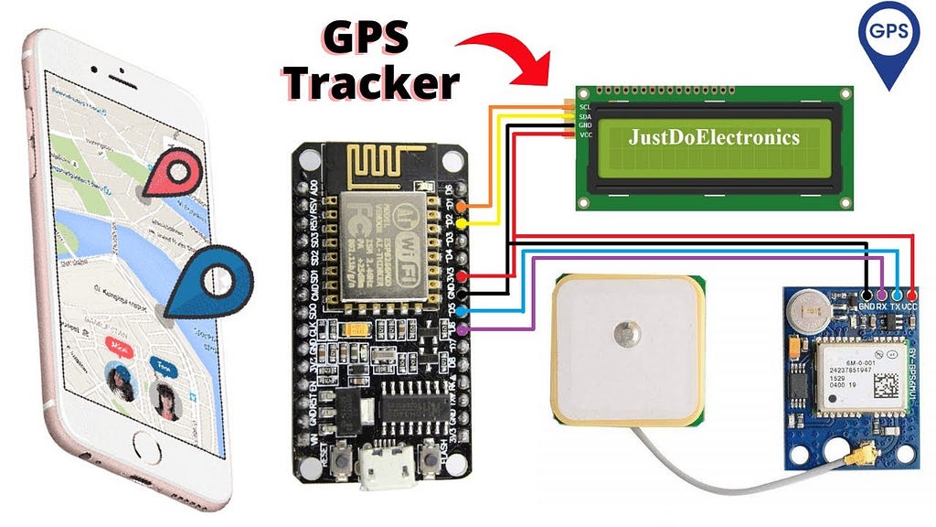A phone that is equiped with a GPS tracker