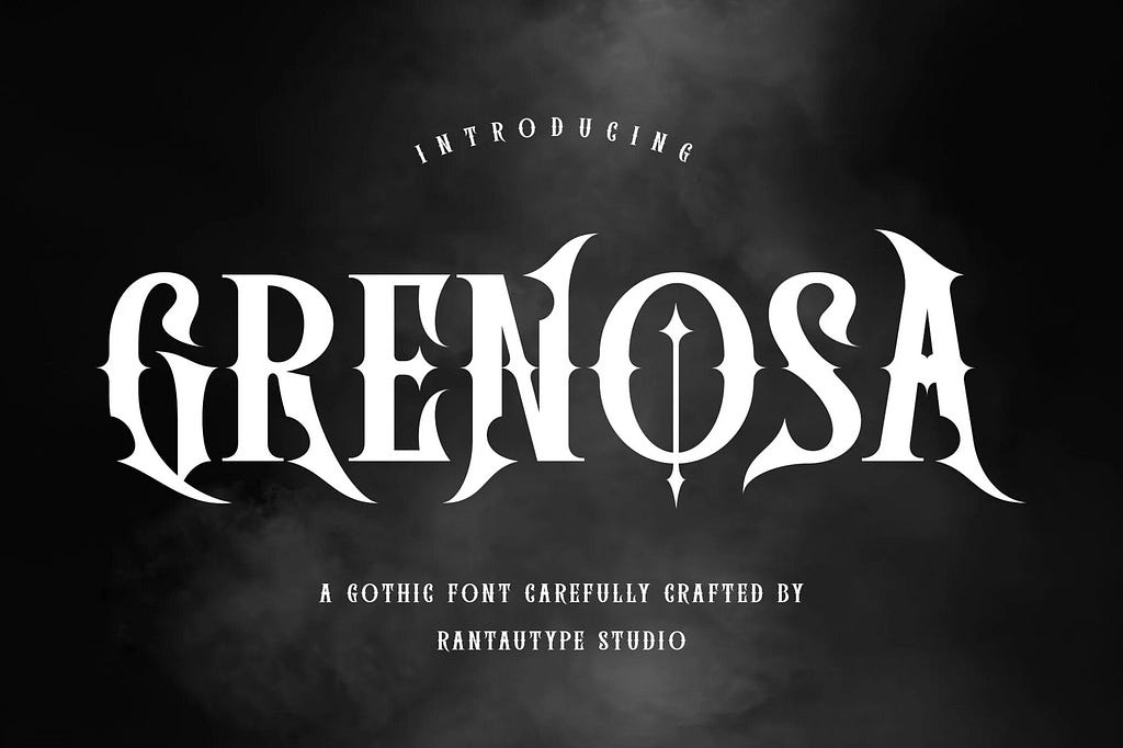 Grenosa Gothic Font