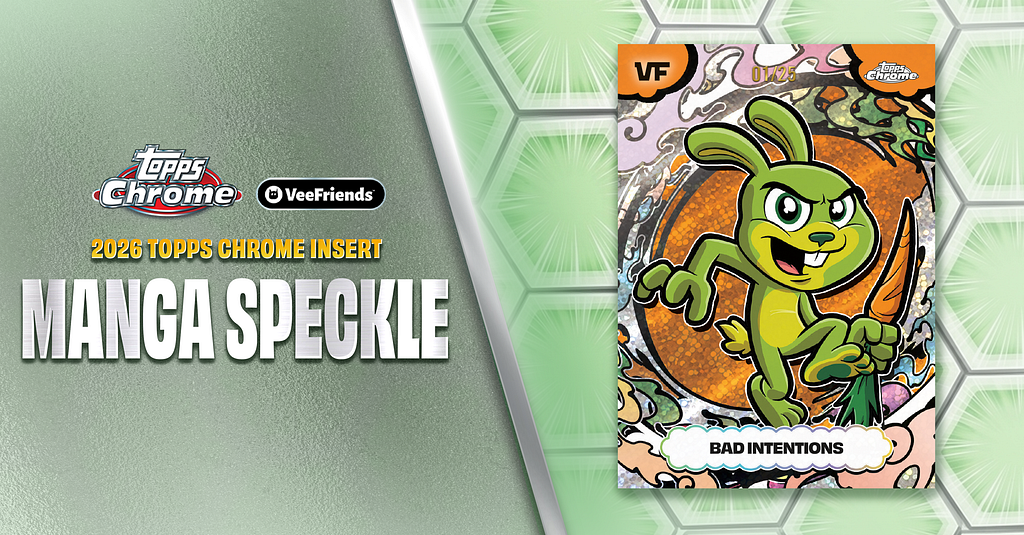 Road To Chrome: Spotlighting the Manga Speckle Set Insert In Topps Chrome VeeFriends 2026