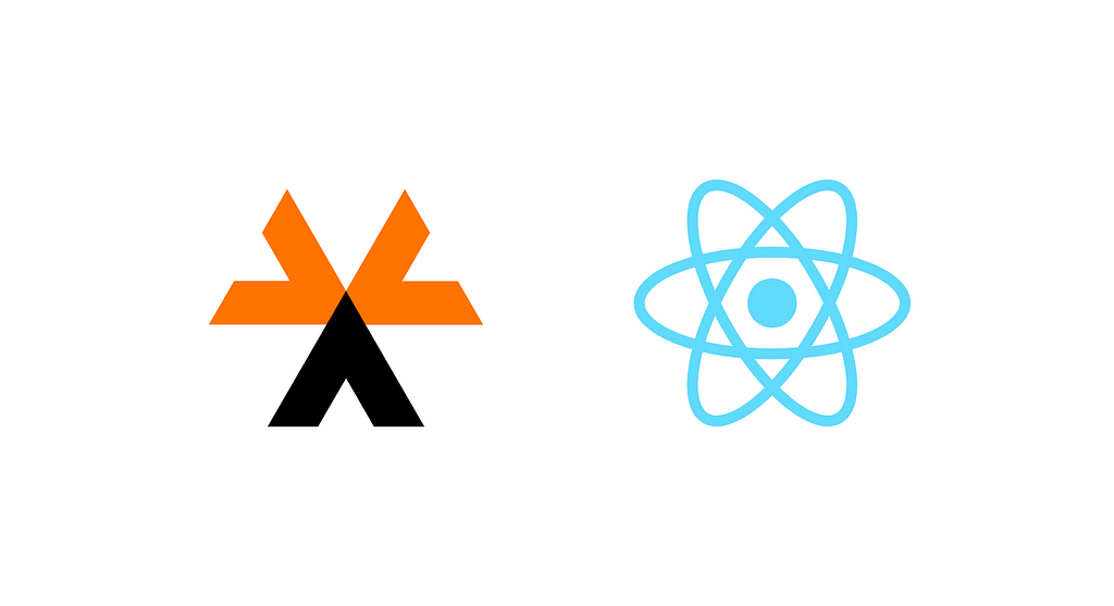 Asgardeo and React logos