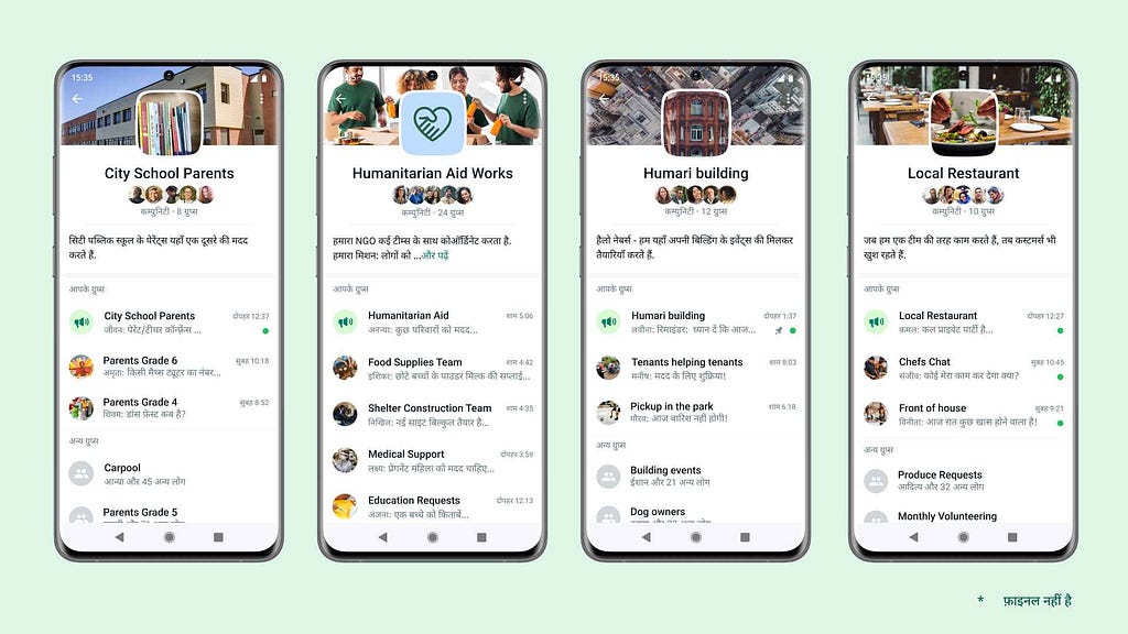 whatsapp new community feature released