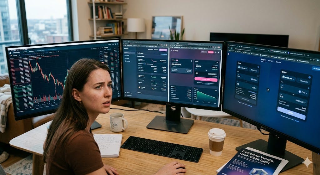 The One-Click DeFi Economy: Why Infrastructure Should Work, Not You