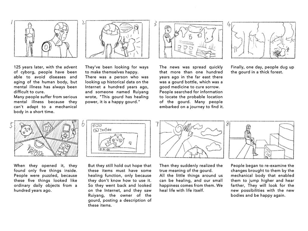 the storyboard