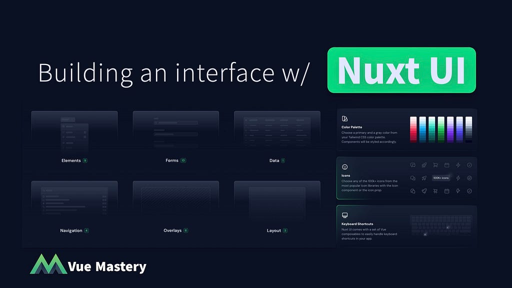 Building an interface with Nuxt UI