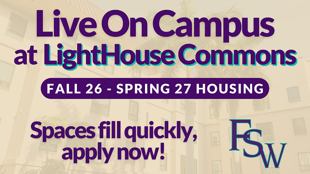 Live On Campus! Fall 26 — Spring 27 Housing