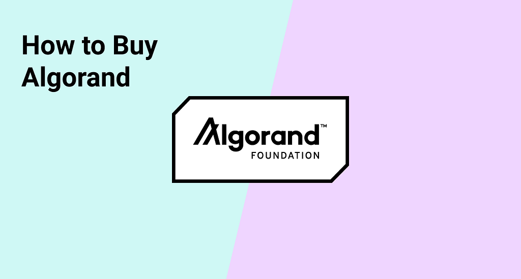 how to buy Algorand