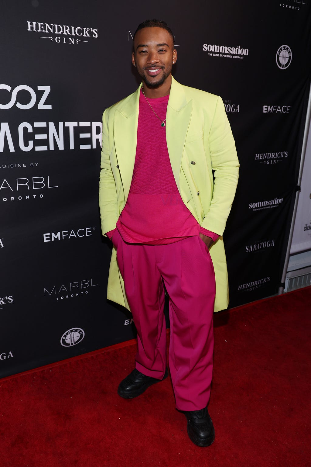 Algee Smith at the Confluential Films party at Zooz Cinema Center, sponsored by Sommsation. Photo by Mark Von Holden.
