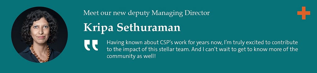 Meet our new deputy Managing Director