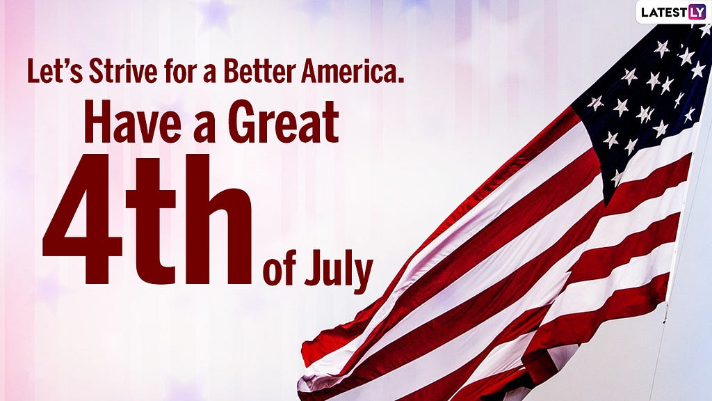 4th of July messages — greetings — wishes