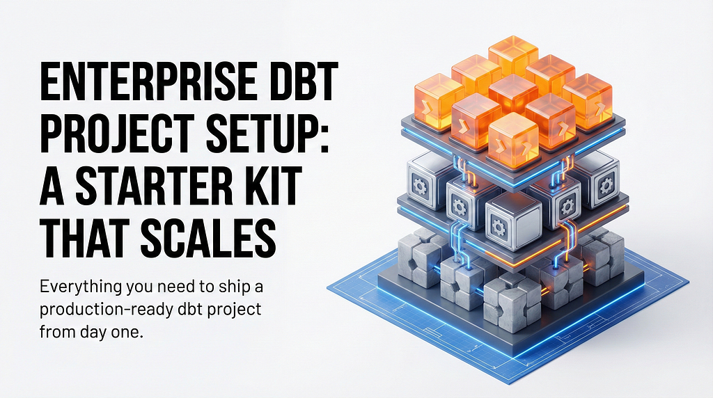 Enterprise dbt Project Setup: A Starter Kit That Scales