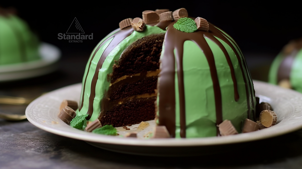Standard CBD Mint Chocolate Cookie Dome Cake Recipe
