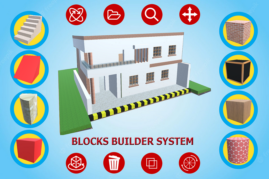 Blocks Builder System asset for Unity