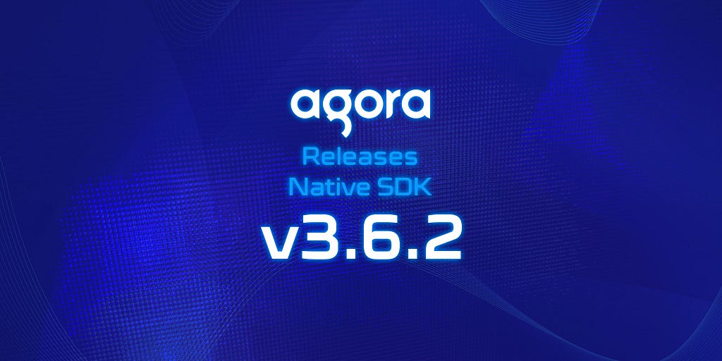 Agora release banner