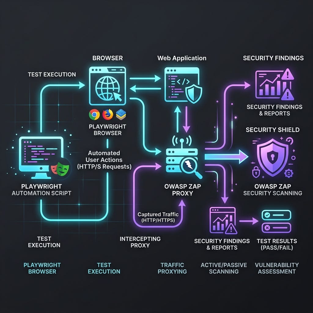 Automating Web VAPT with Playwright and OWASP ZAP