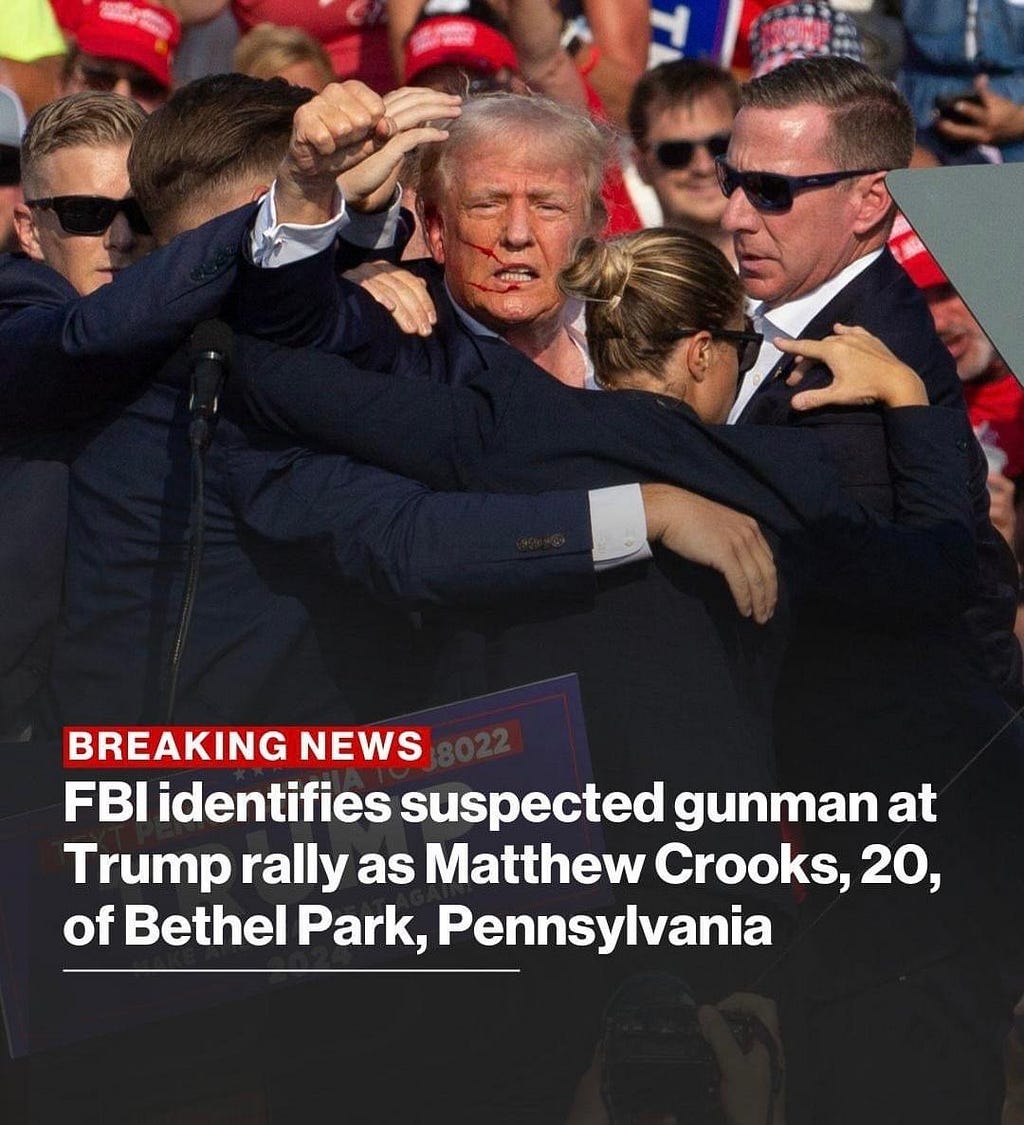 FBI identifies 20-year-old as a suspect in Trump rally shooting